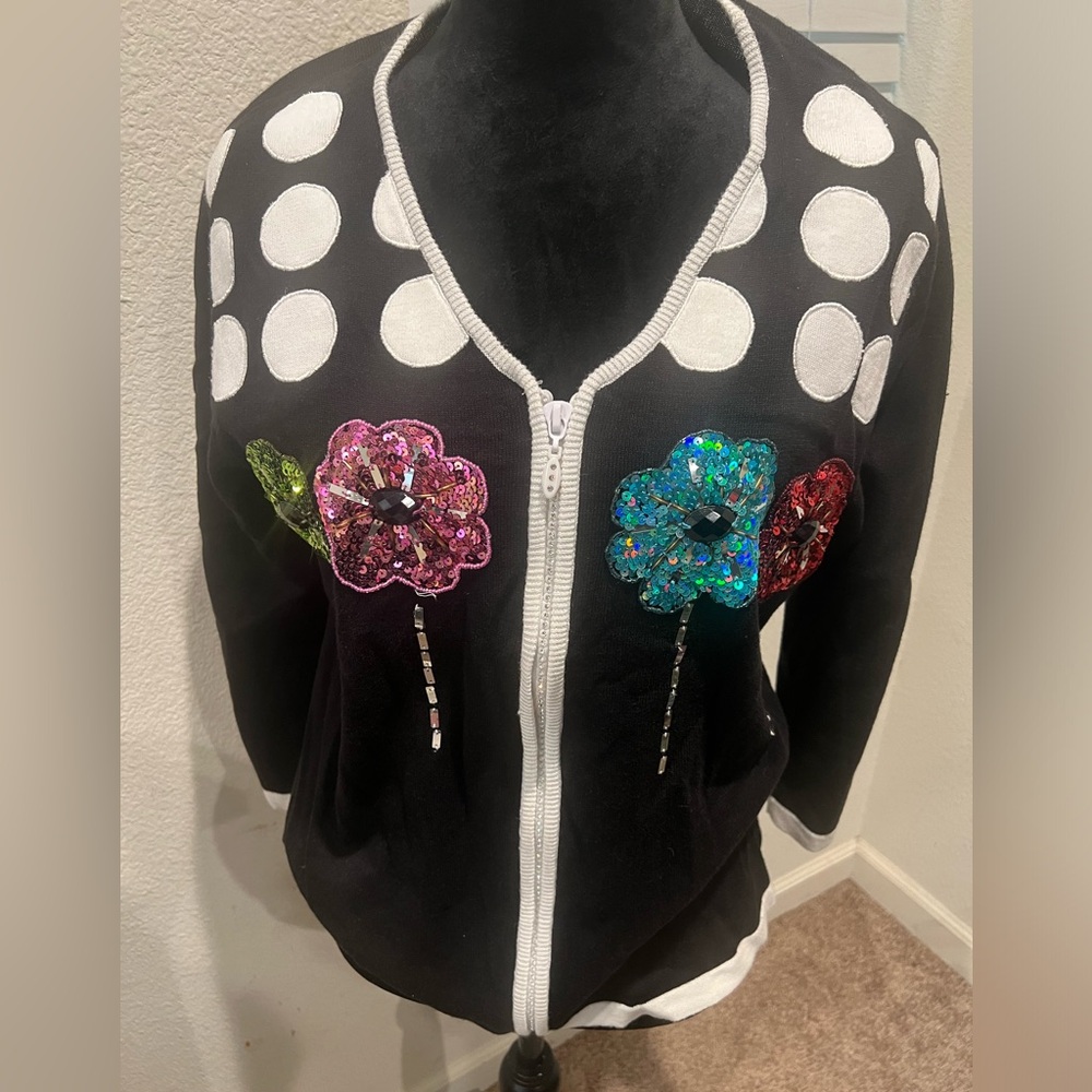 Jack B Quick sequin sweater